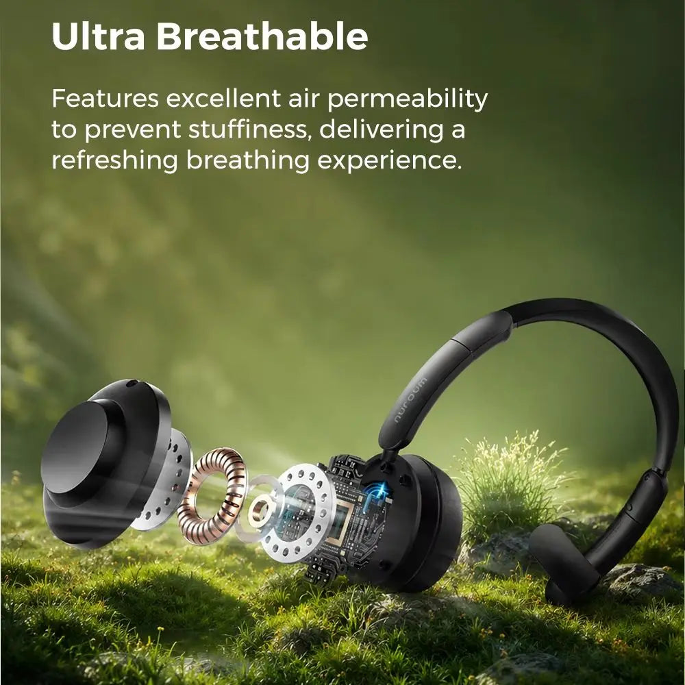 Nuroum HP31SU Wireless Bluetooth Headset With Noise Cancelling Microphone