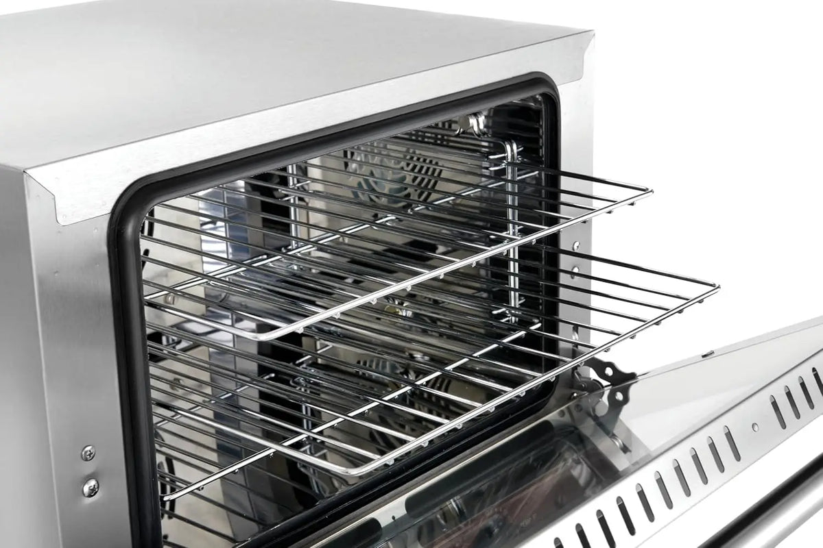 Electric Countertop Convection Oven, Quarter Size Commercial, Accommodates Three Quarter-Size Sheet Pans, 120V