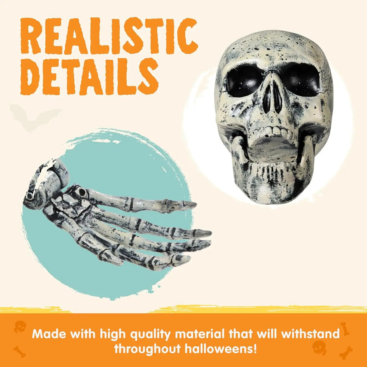 Halloween Skeleton Yard Stakes and Outdoor Decorations