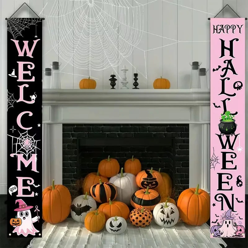 Halloween Ghost Festival Couplets for Outdoor Party Decorations