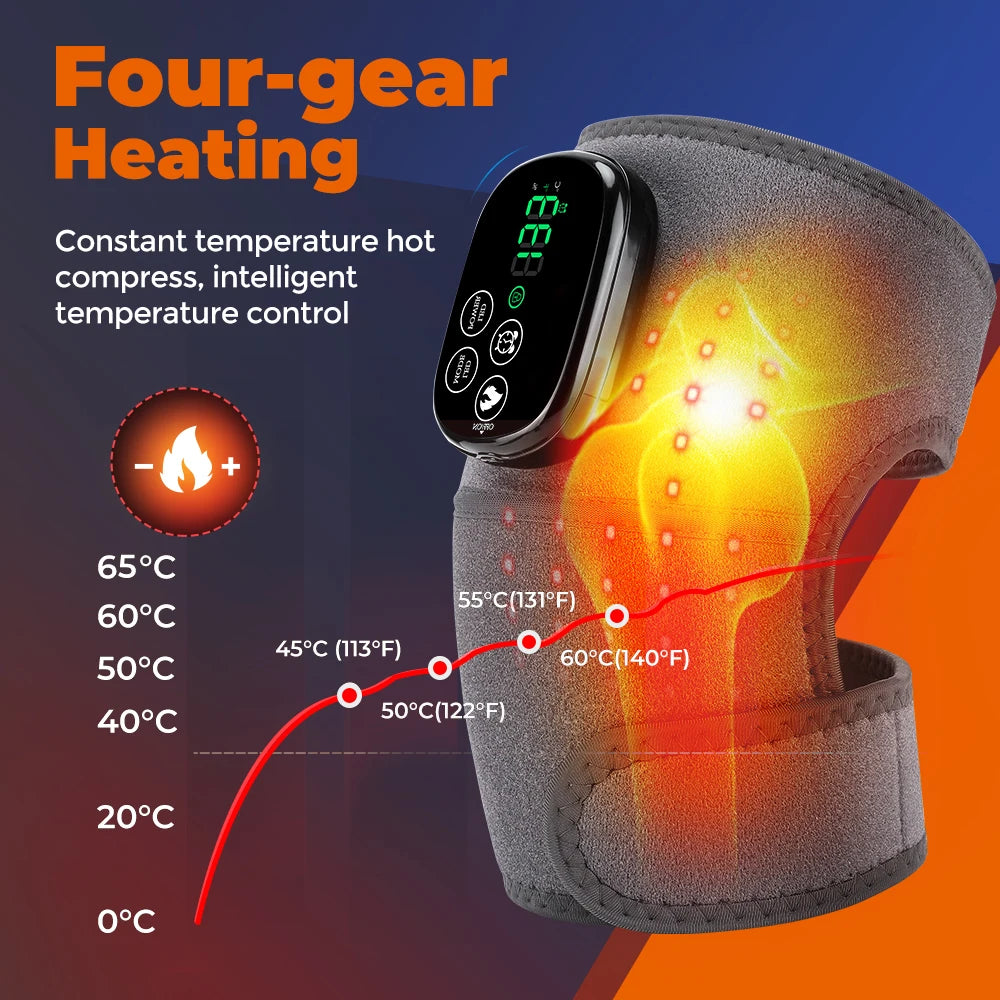 Hailicare Red Light Heating Knee Shoulder Massage Support