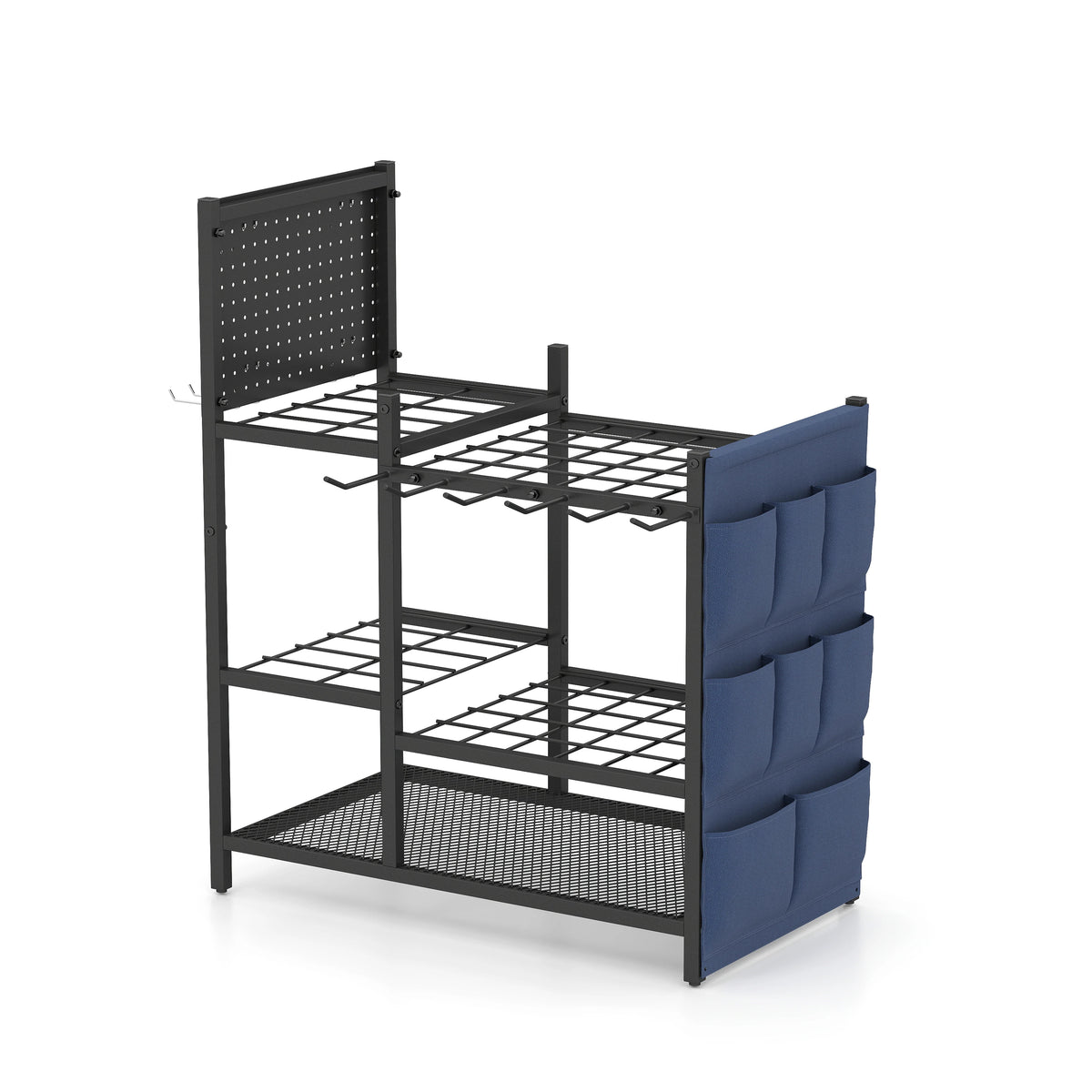 Heavy Duty Garden Tool Storage Organizer Rack For Garage