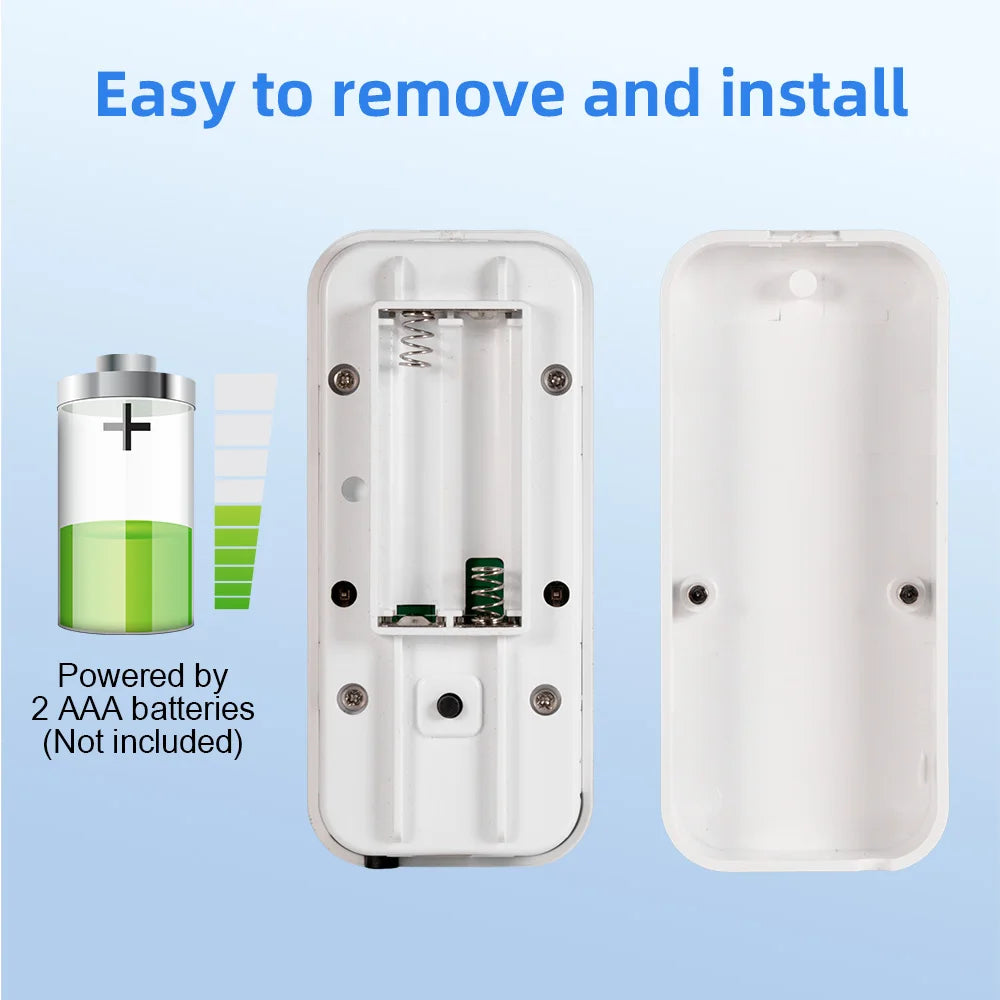 5 Pack Water Leak Detector 90dB Loud Alarm IP66 Waterproof Leakage Sensor High Sensitivity Drip and Leak Probes Battery Operated Flood Alert for Kitchen Bathroom Basement Pipeline Leak