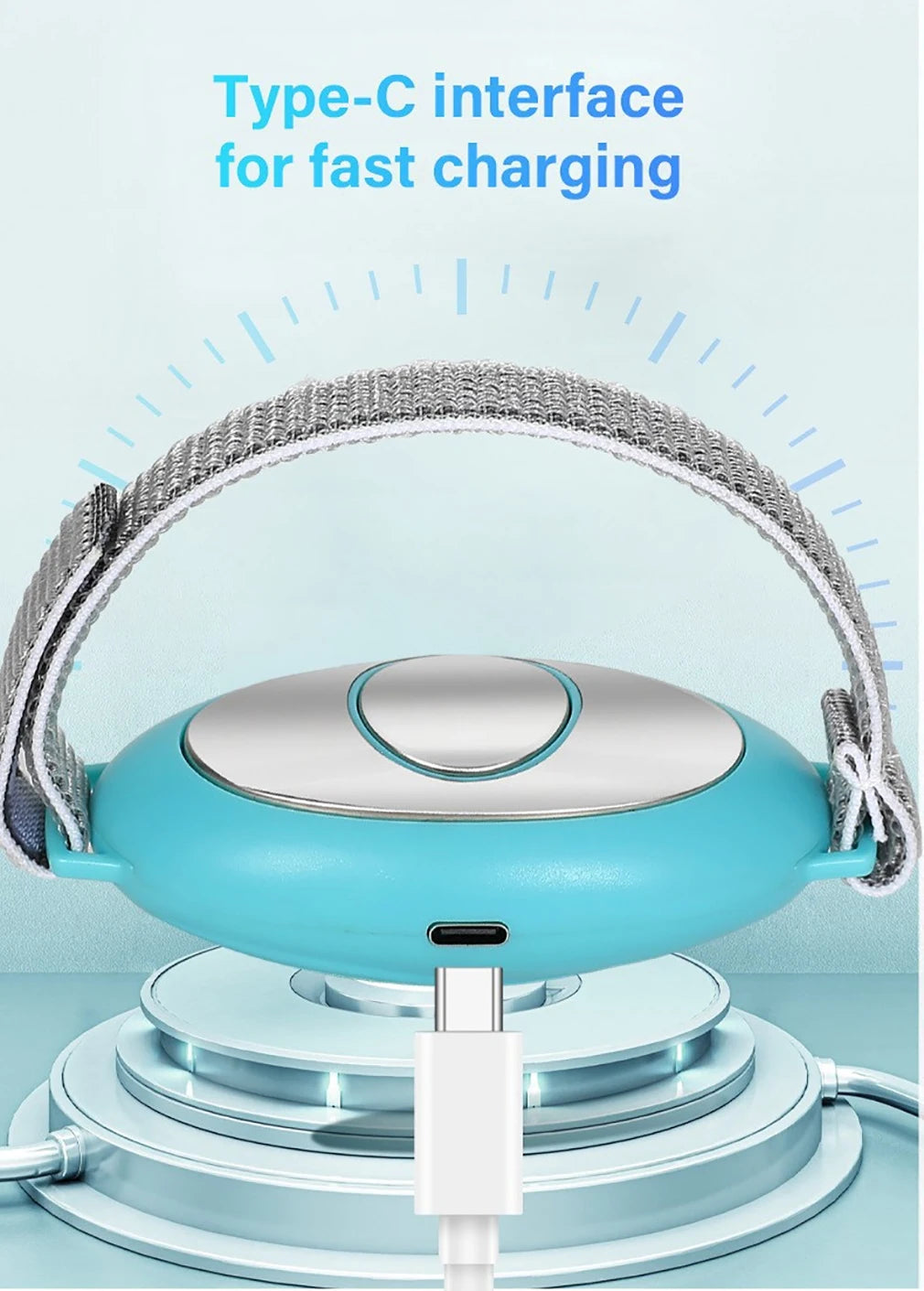 Handheld EMS Sleep Aid Device With Microcurrent Relaxation