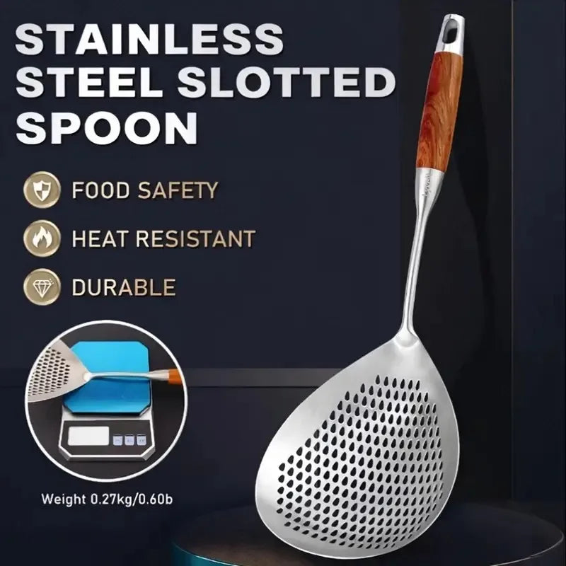 Stainless Steel Spider Strainer Kitchen Skimmer Ladle