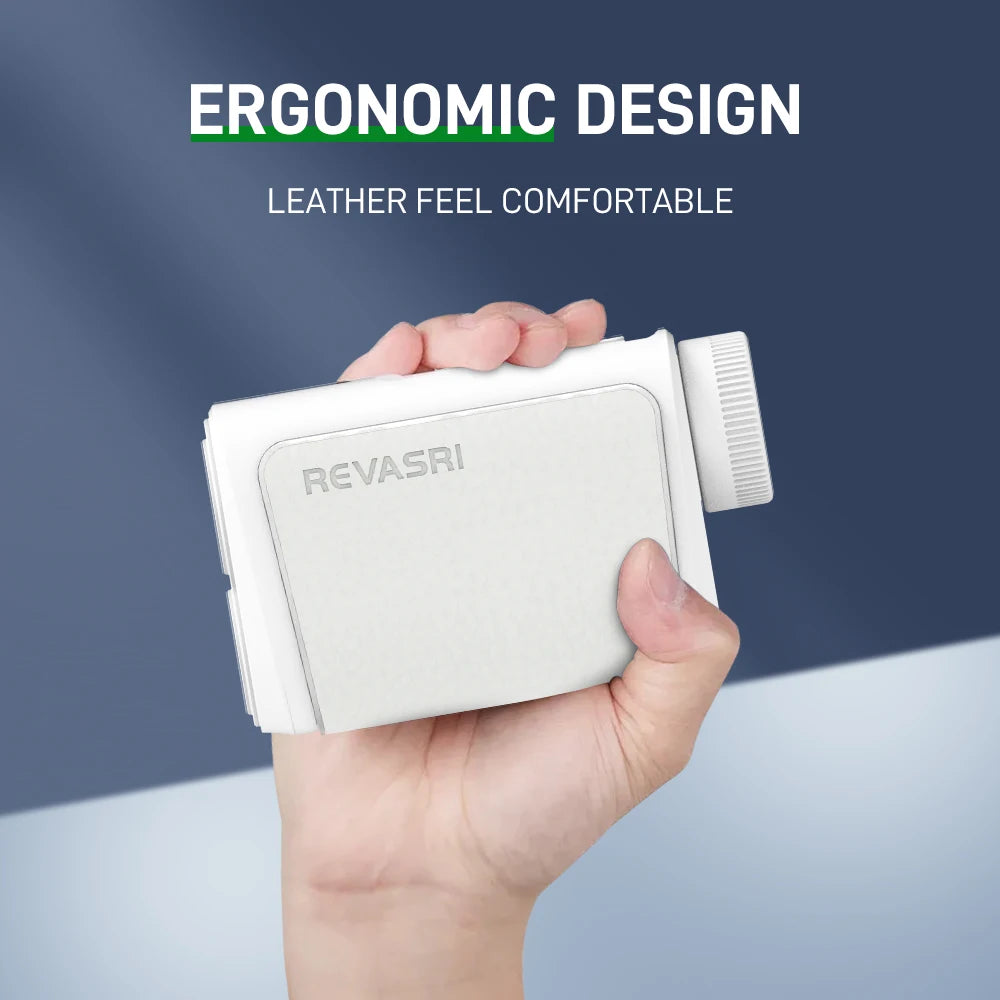REVASRI Golf Rangefinder With Flag Lock And Slope Compensation