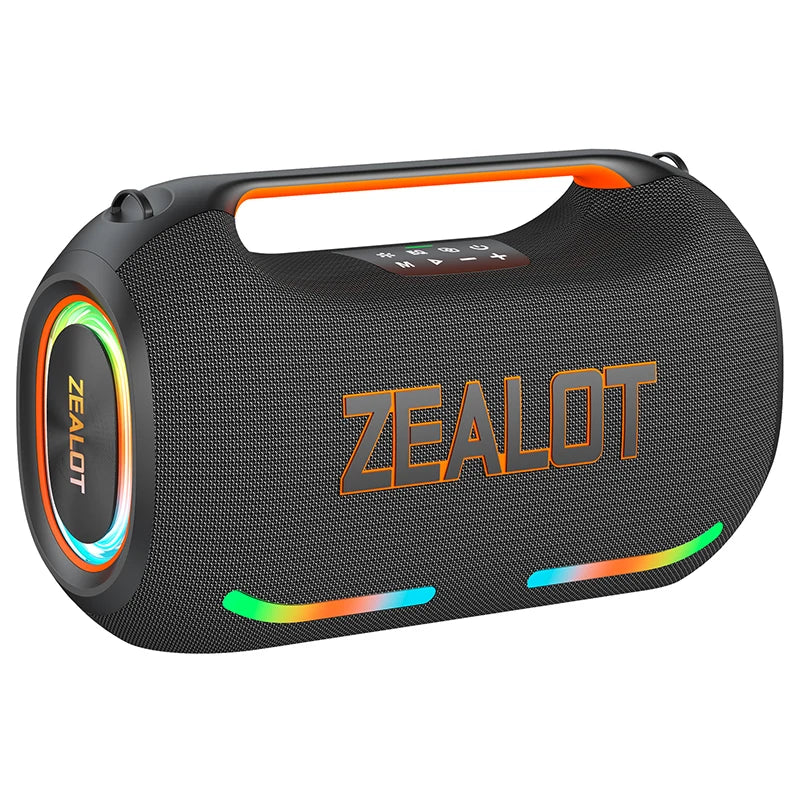 ZEALOT ZE41 Waterproof Bluetooth Speaker Deep Bass RGB Lighting