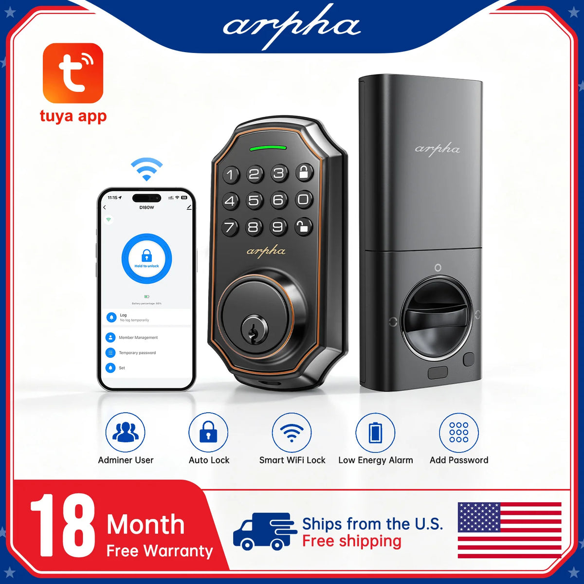 Effortless Home Access With a WiFi Deadbolt and Keypad Entry