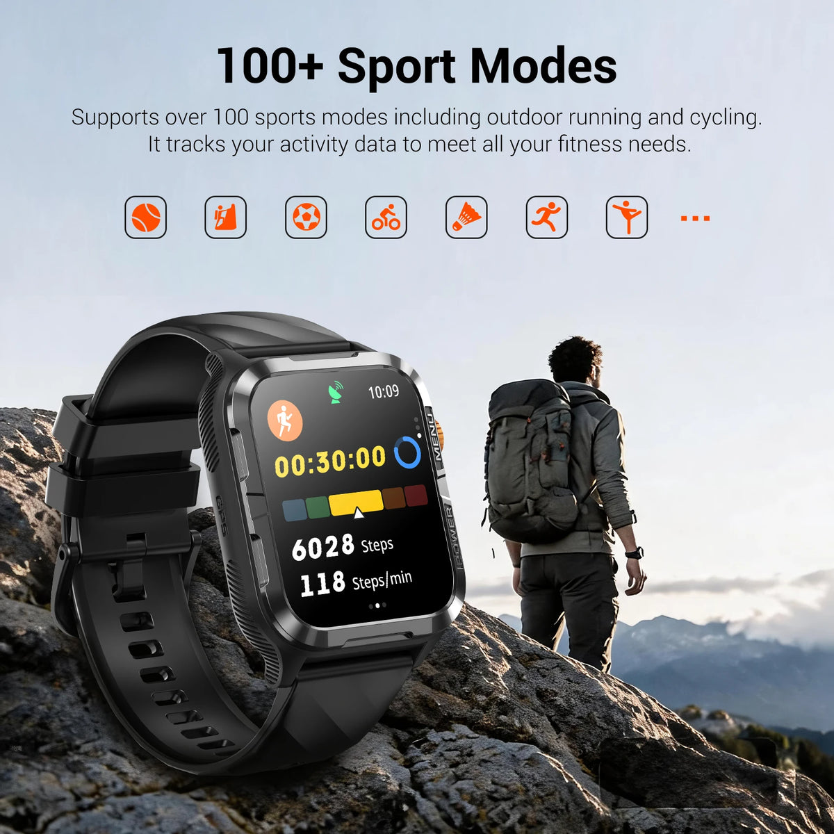 Blackview GPS Smart Watch for Men and Women