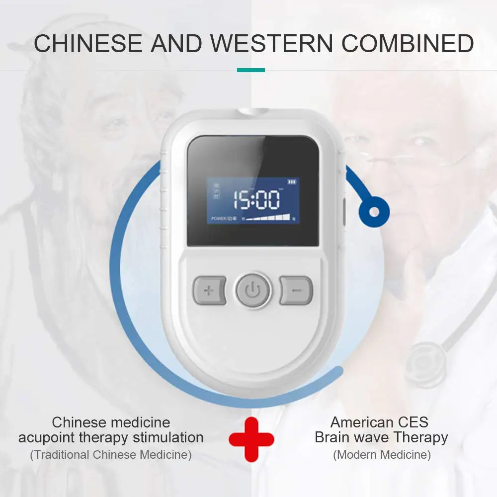 Microcurrent Sleep Aid Device For Relaxation And Restful Sleep
