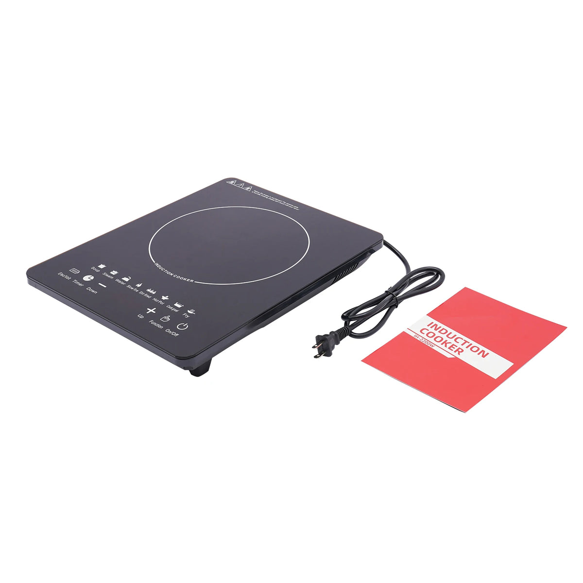 Bymaocar Portable Induction Cooktop With Touch Panel And Preset Programs