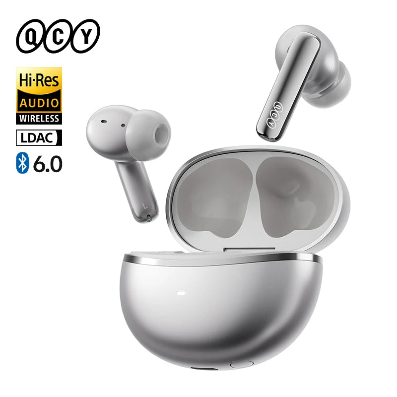 QCY MeloBuds N70 Wireless Earbuds With Adaptive Hybrid Noise Cancellation
