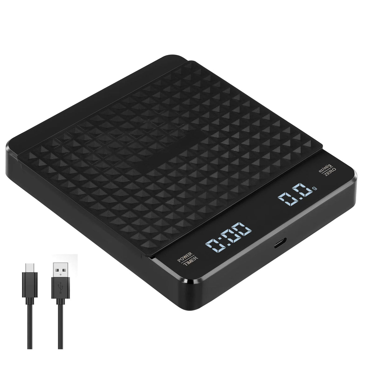 Digital Coffee Scale With Timer And Tare Function For Espresso