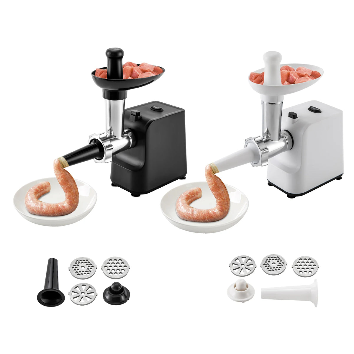 1000W Electric Sausage Stuffer With Three Grinding Plates