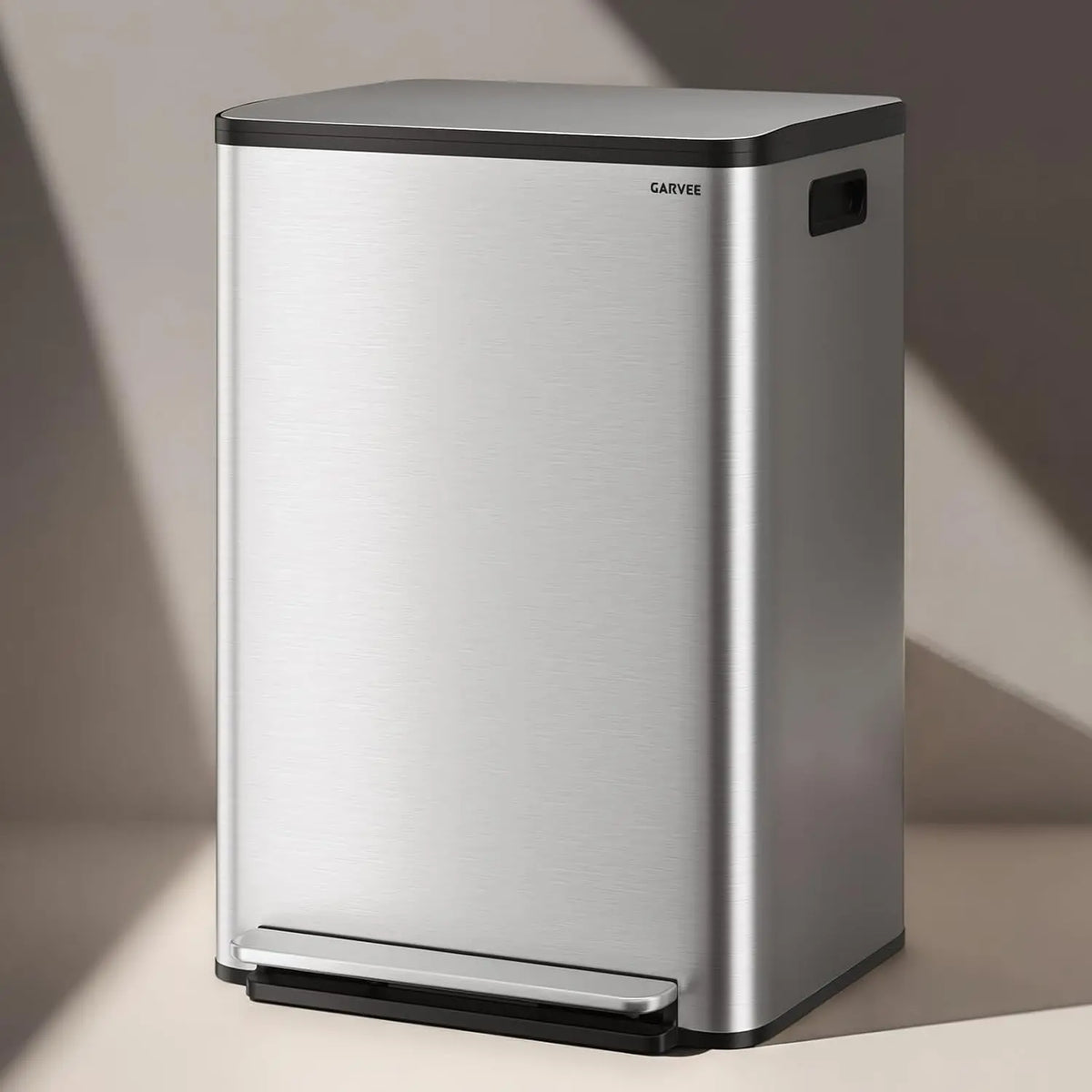 Twister Ck Stainless Steel Soft Close Step Trash Can