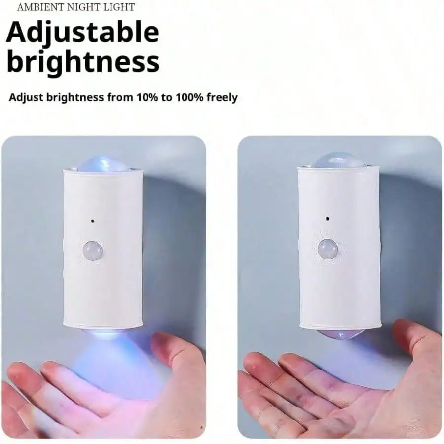 Double Head Atmosphere Light Motion Sensor Magnetic Wall Lamp