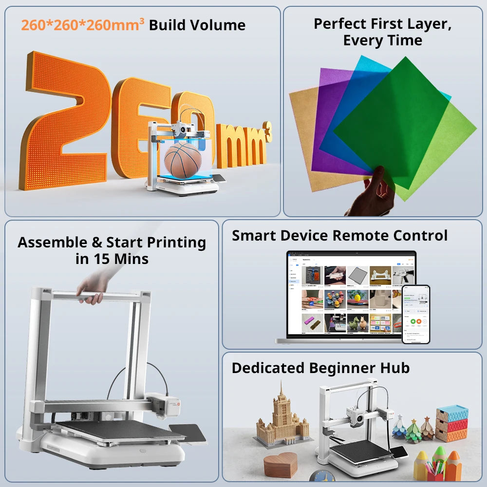 ANYCUBIC Kobra Fast Multicolor 3D Printer