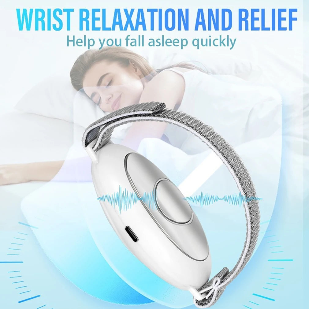 Handheld EMS Sleep Aid Device With Microcurrent Relaxation