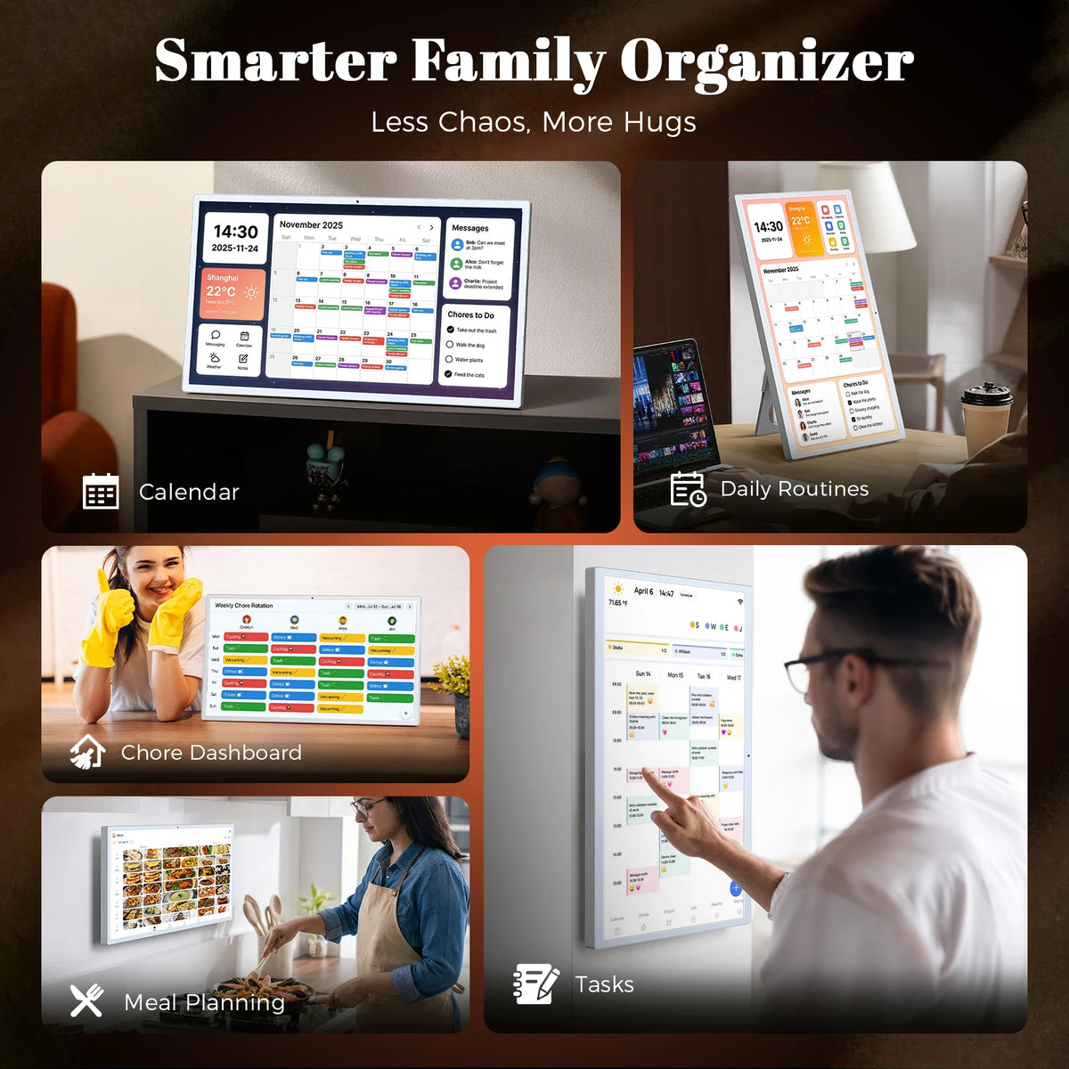 MWE Wall Mount Digital Signage Touchscreen Monitor