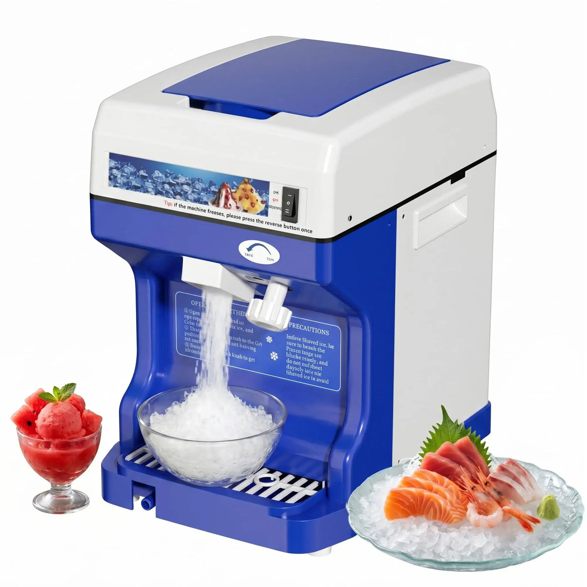 Acekool Commercial Shaved Ice Maker And Snow Cone Machine