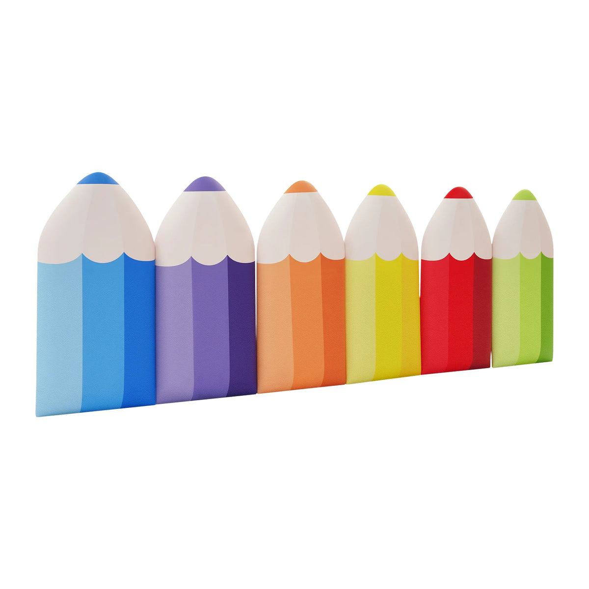 3D Pencil Wall Pads For Kids Self Adhesive Soft Protection