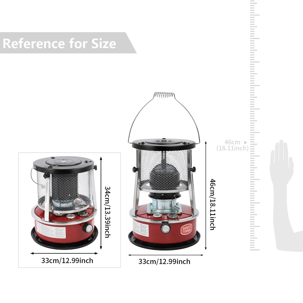 Portable Kerosene Heater for Indoor Outdoor Camping Use non-electric heater? Need concise under 10 and 30-80. "Portable Kerosene Heater For Indoor Outdoor Camping" 49 chars, 7 words. But asks clear and maybe non-electric. Title: Portable Non Electric