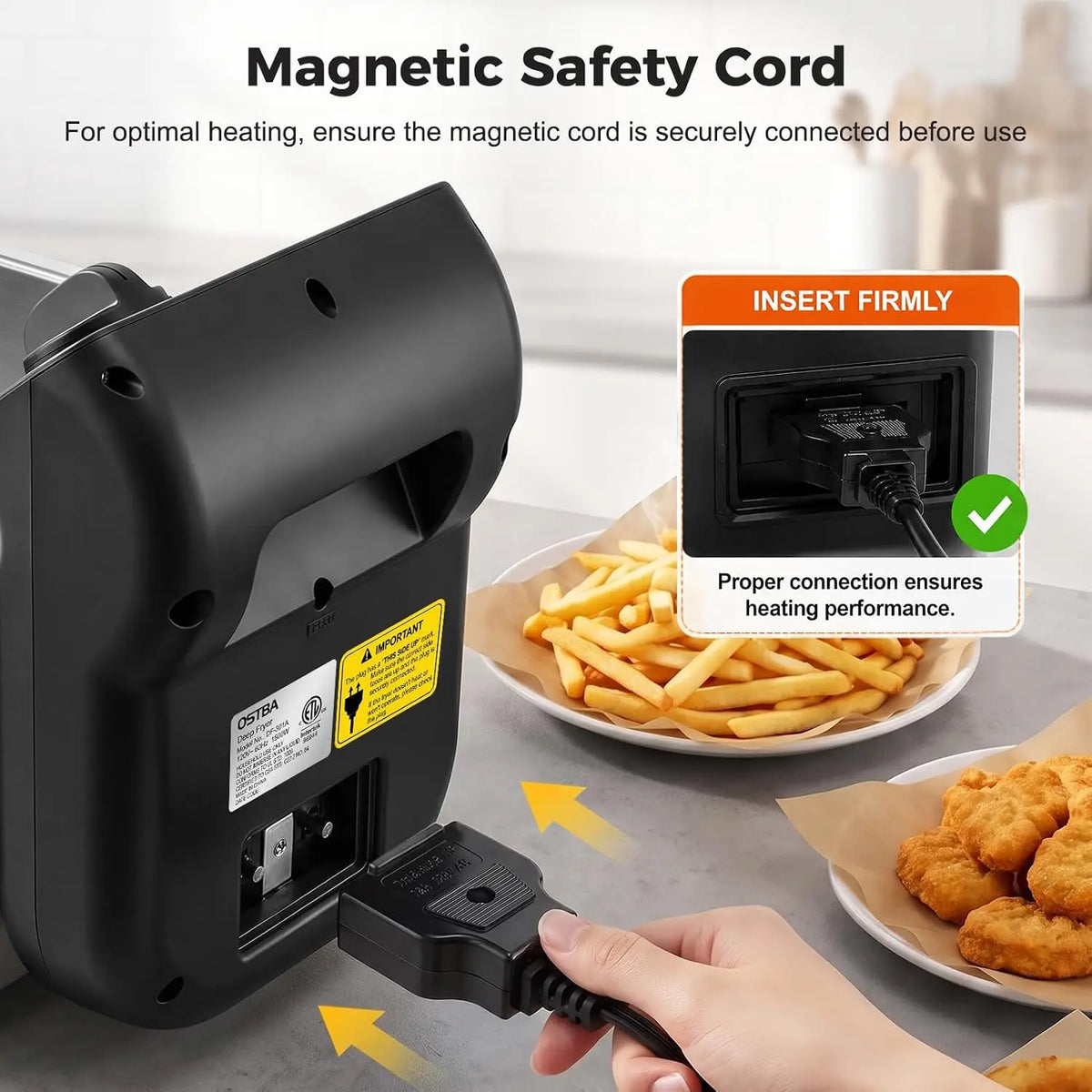 Premium Stainless Steel Electric Deep Fryer With Basket