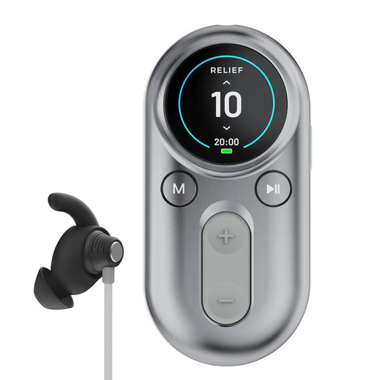 ZenoWell Luna Vagus Nerve Stimulation for Non-Drug Sleep Aid Anxiety Relief and Parasympathetic Activation for Relaxation