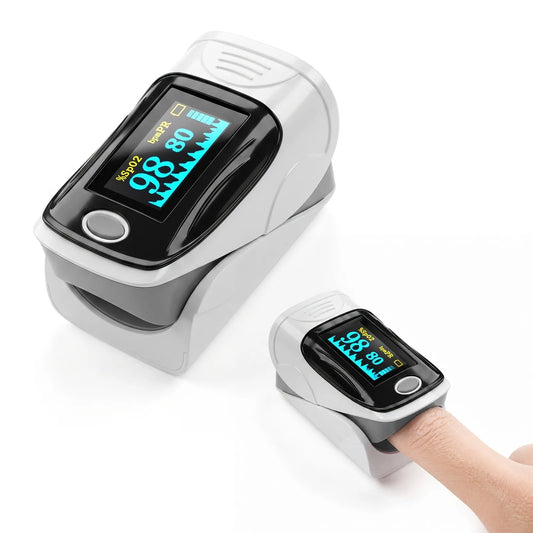 Jitesy Fingertip Pulse Oximeter Blood Oxygen And Pulse Monitor