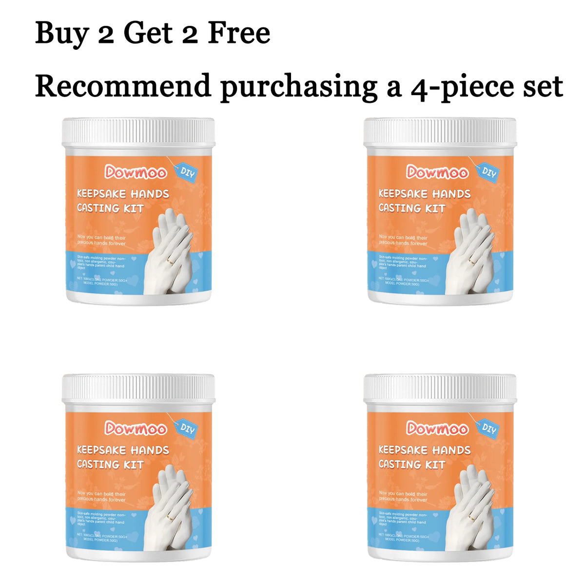 Hand Mold Casting Set For DIY Romantic Keepsakes