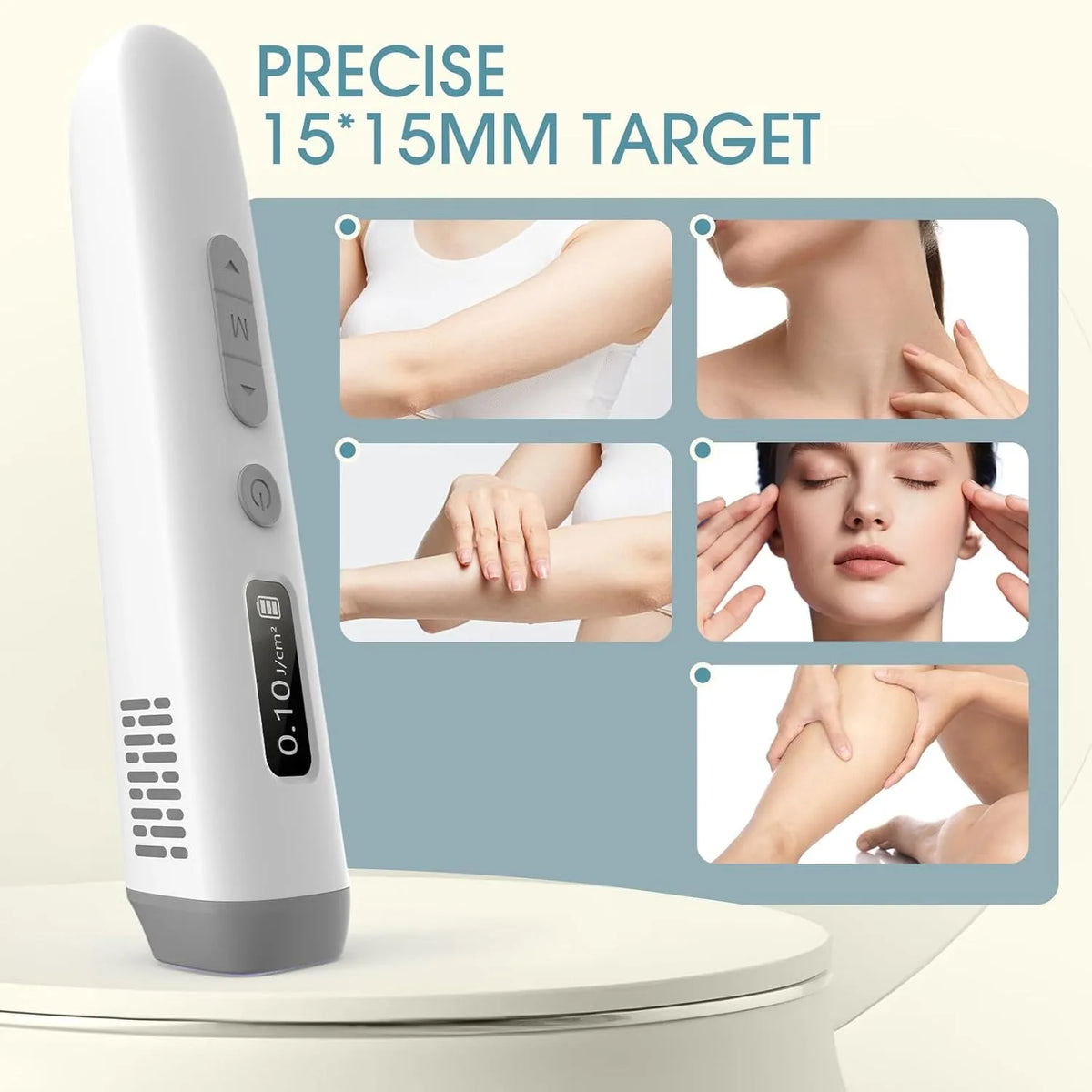 Jitesy 308nm UVB Handheld Narrowband Phototherapy Light Therapy Device