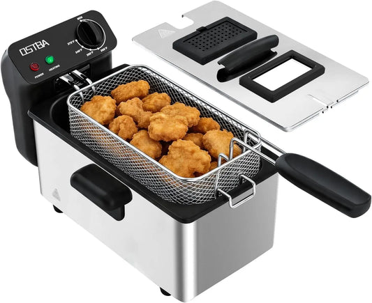 Premium Stainless Steel Electric Deep Fryer With Basket
