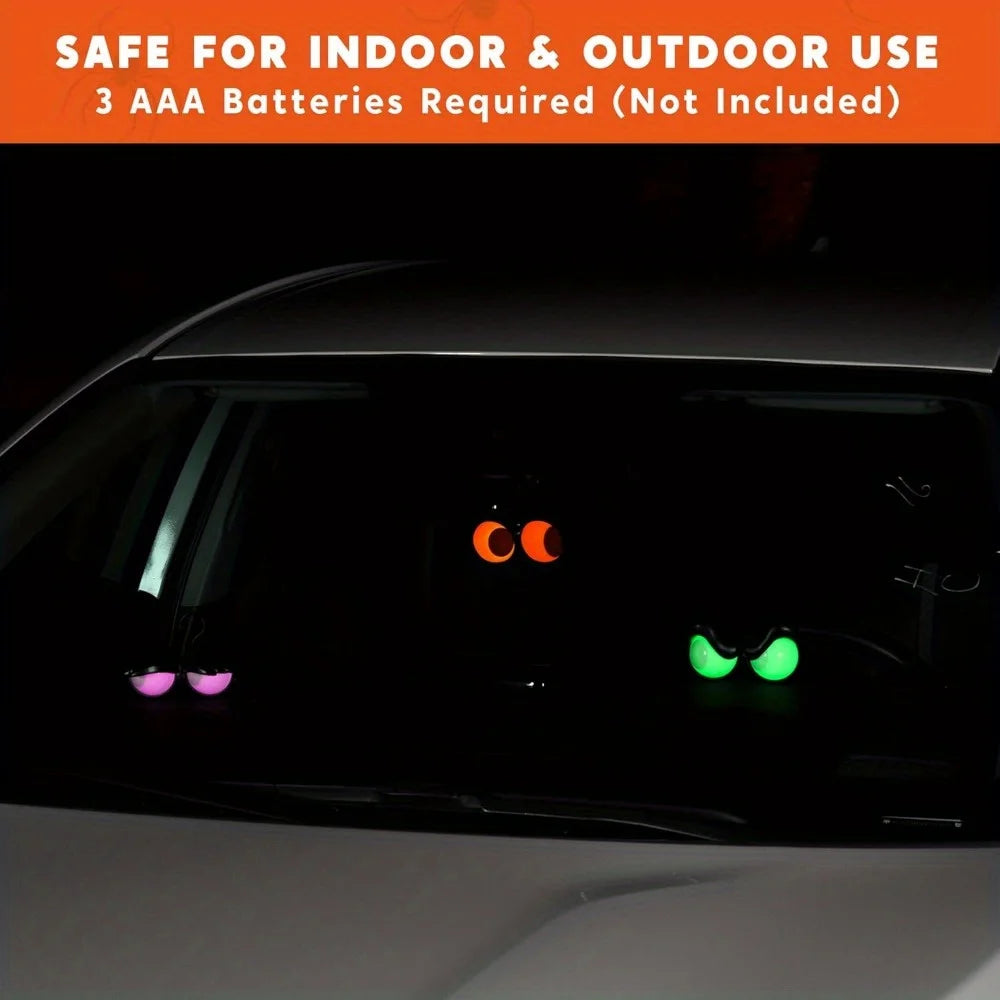 Animated Halloween Peeping Eyes Lights With Timer