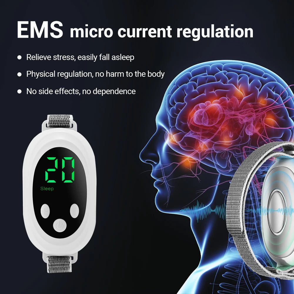 Ms.Dear Portable Pulse Sleep Aid Handheld Anxiety Relief Device
