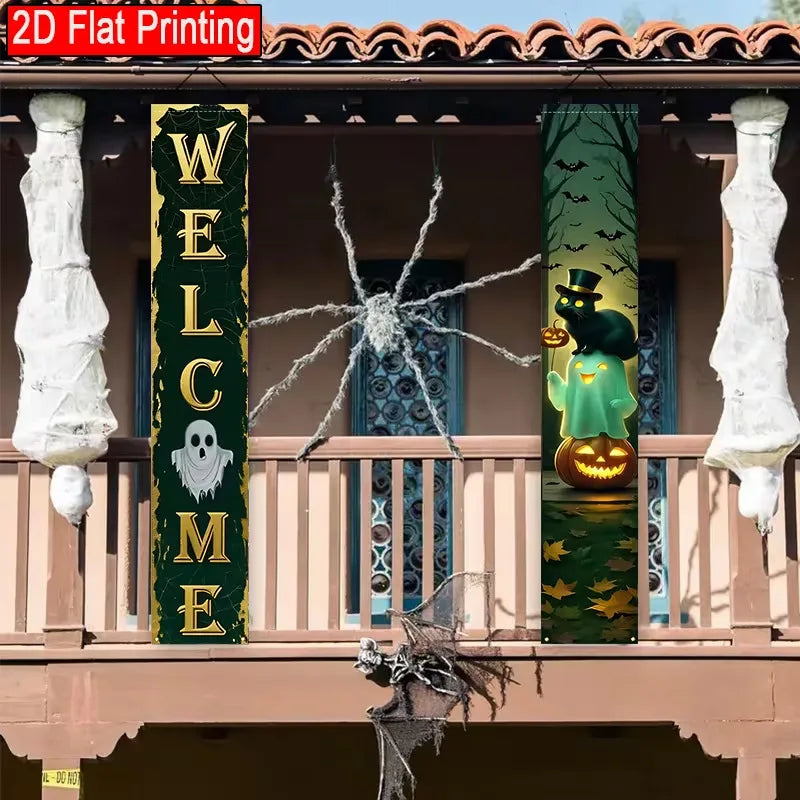 Halloween Ghost Festival Couplets for Outdoor Party Decorations