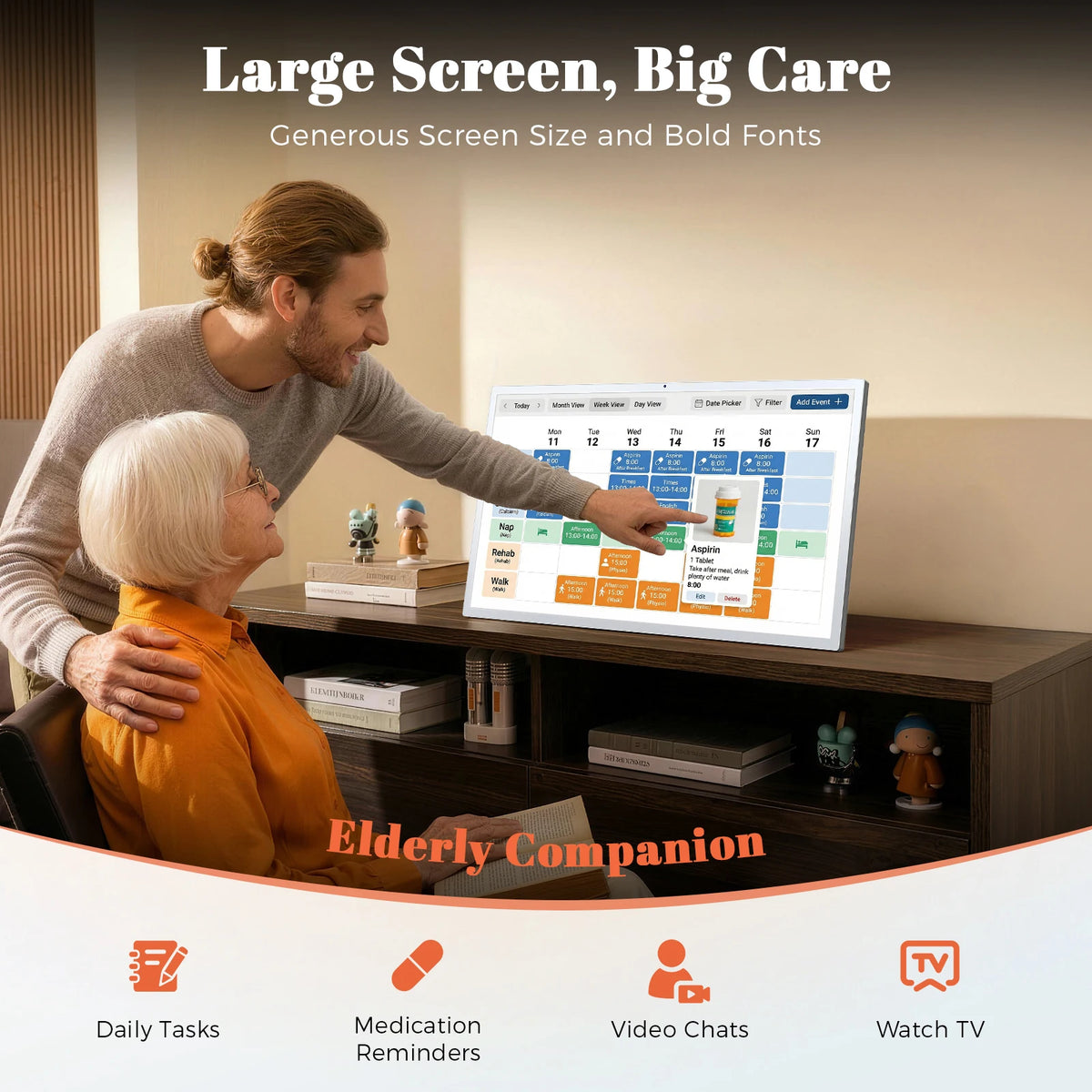 MWE Wall Mount Digital Signage Touchscreen Monitor