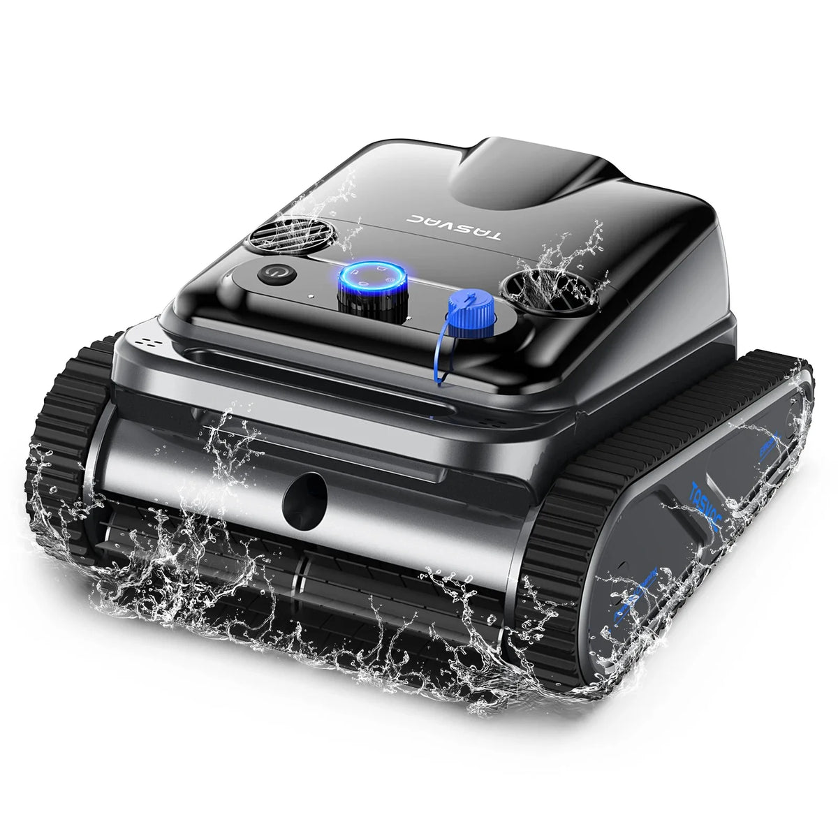 2025 Upgraded Y50 Auto Swimming Pool Cleaner Powerful Cordless Robotic Cleaner with 4 Motors Self-Parking for Above Ground Pools