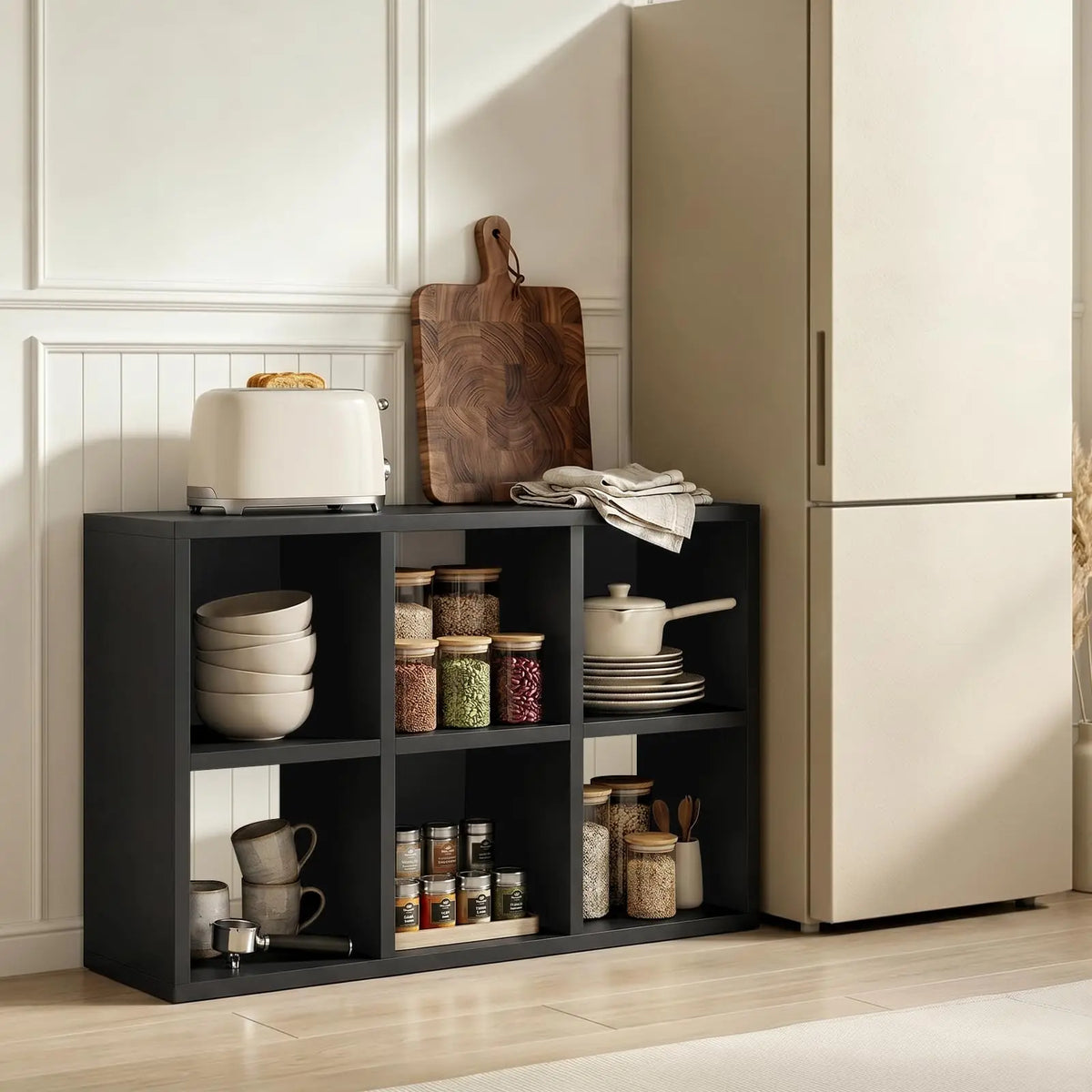 Modular Cube Storage Organizer Shelf For Home Office