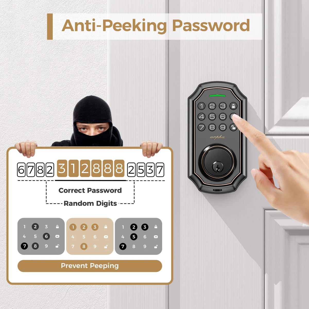 Effortless Home Access With a WiFi Deadbolt and Keypad Entry
