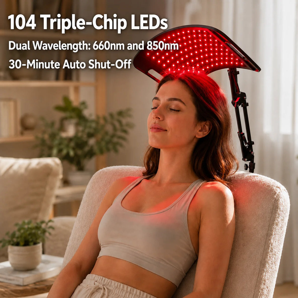 Red Light Therapy Panel for Face and Body Use