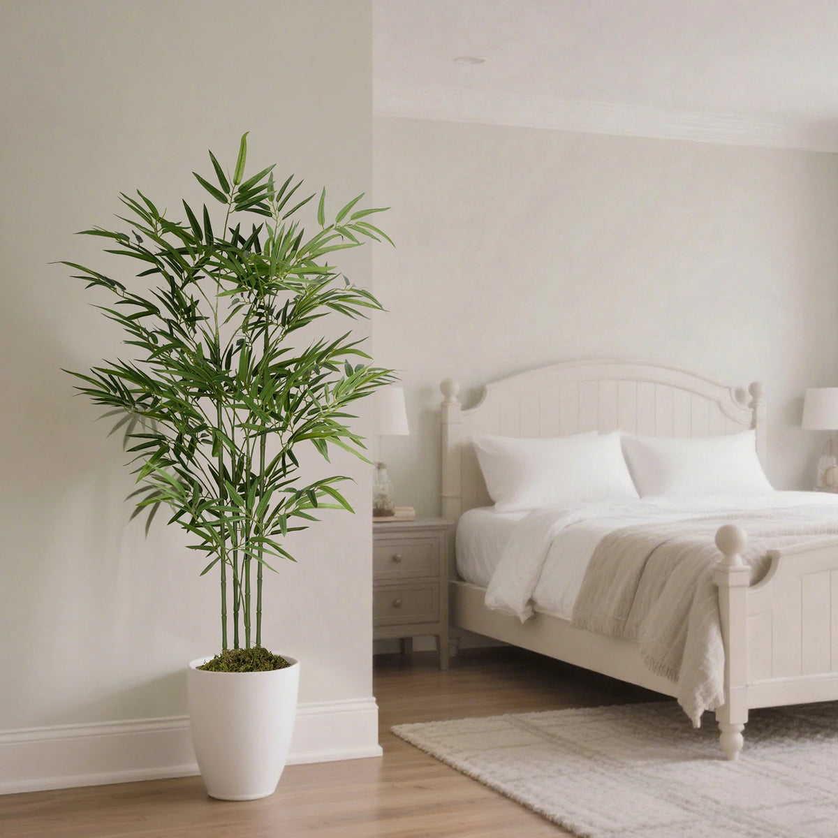 Olitree Artificial Bamboo Tree With Realistic Trunks and Lifelike Leaves