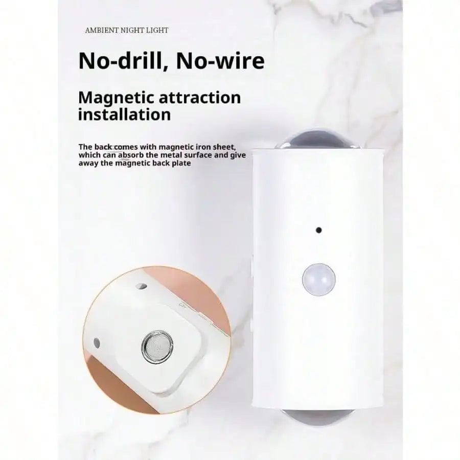 Double Head Atmosphere Light Motion Sensor Magnetic Wall Lamp