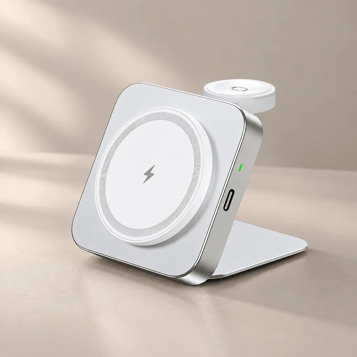 STONEGO Foldable Magnetic Wireless Charger and Phone Stand