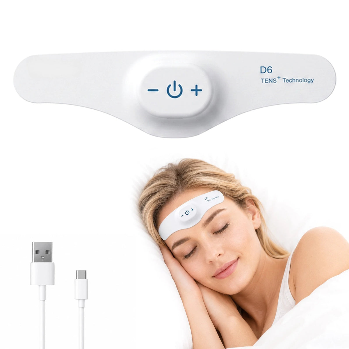 Jitesy Portable Rechargeable Ems Sleep Aid Device For Stress Relief
