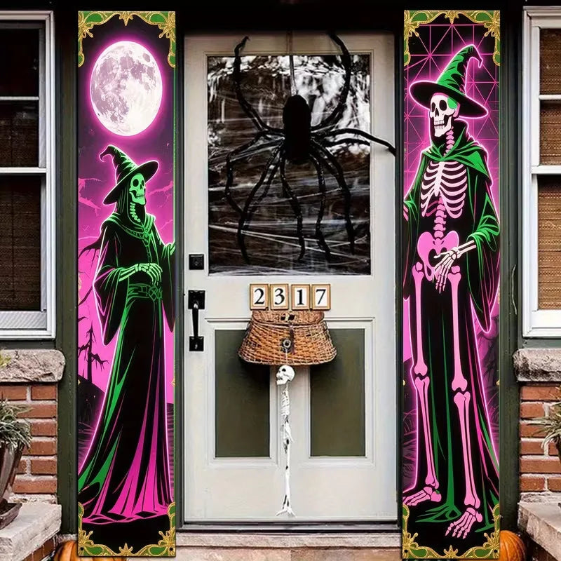Halloween Ghost Festival Couplets for Outdoor Party Decorations