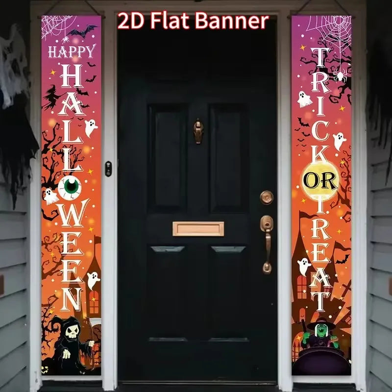 Halloween Ghost Festival Couplets for Outdoor Party Decorations