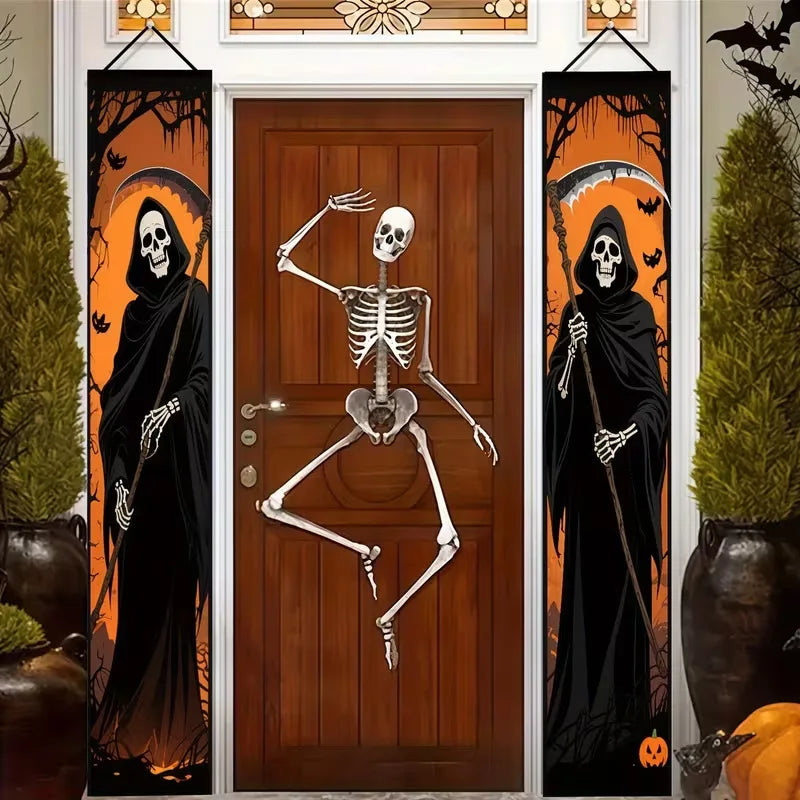 Halloween Ghost Festival Couplets for Outdoor Party Decorations