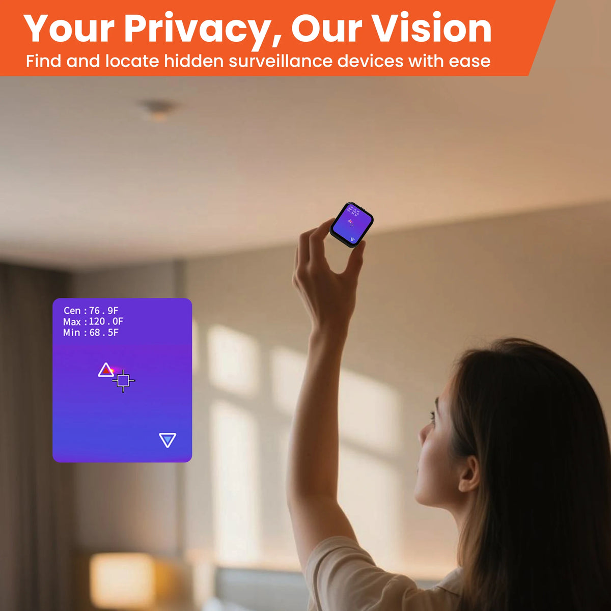 Honorling Handheld Thermal Camera for Home Inspection and Leak Detection