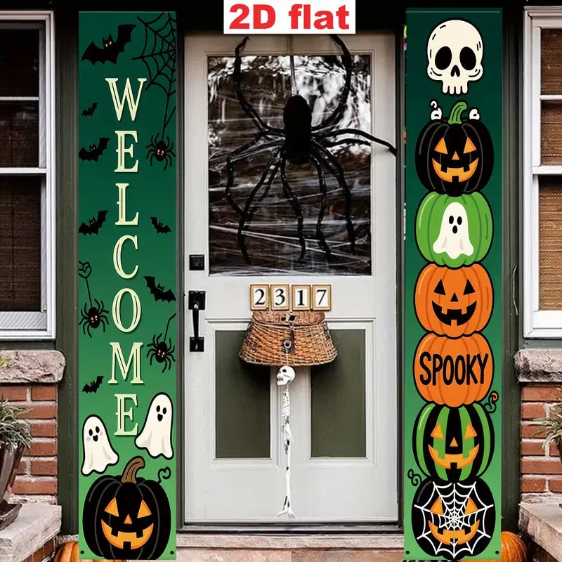 Halloween Ghost Festival Couplets for Outdoor Party Decorations