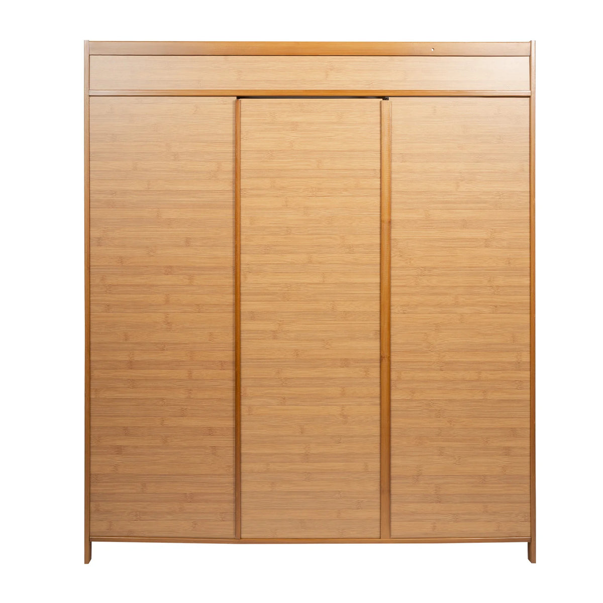 Bymaocar Bamboo Shoe Storage Cabinet With Doors